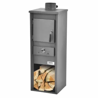 Hecht SPARKLIS acél kályha 5-7Kw 36kg, cső 120mm felső