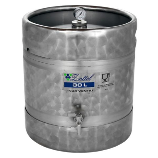 Inox tartály gyümölcsléhez 30L Zottel