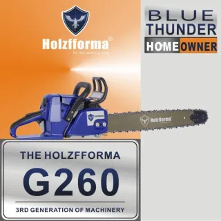 Holzfforma® G260 láncfűrész motor 50,2ccm 3,5Le - vezető és lánc nélkül