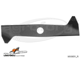 Fűnyíró kés Sabo 43ESH 426mm, 32mm, 1 furatos